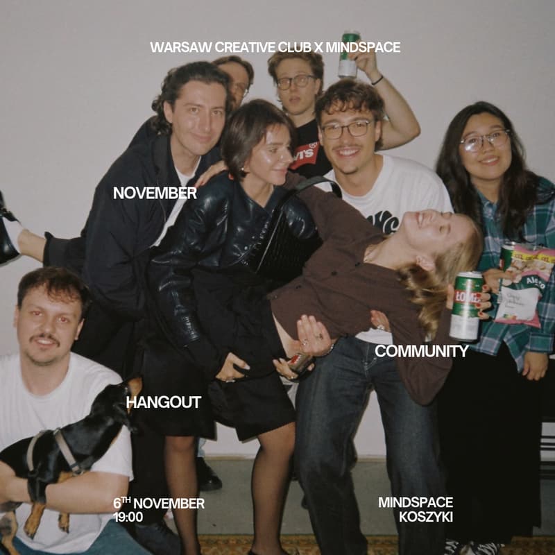 Cover Image for Warsaw Creative Club X Mindspace November Community Hangout