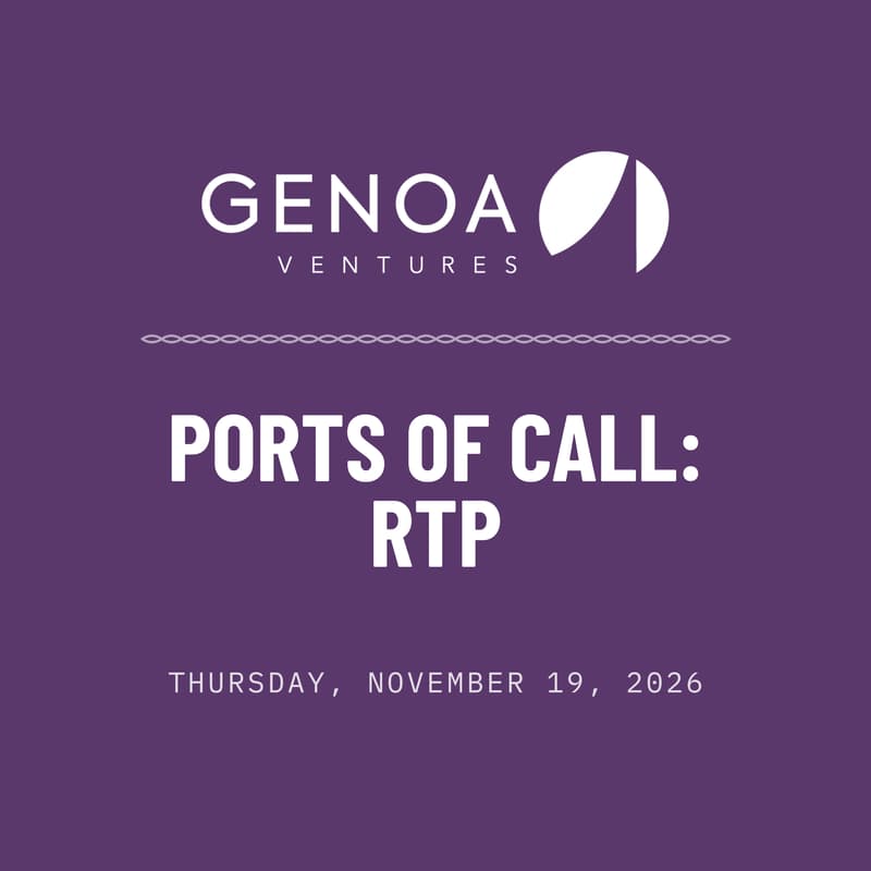 Cover Image for Genoa Ventures "Ports of Call": RTP, NC