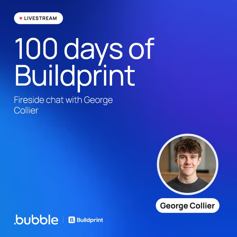 Cover Image for 100 Days of Buildprint - Fireside chat with George Collier