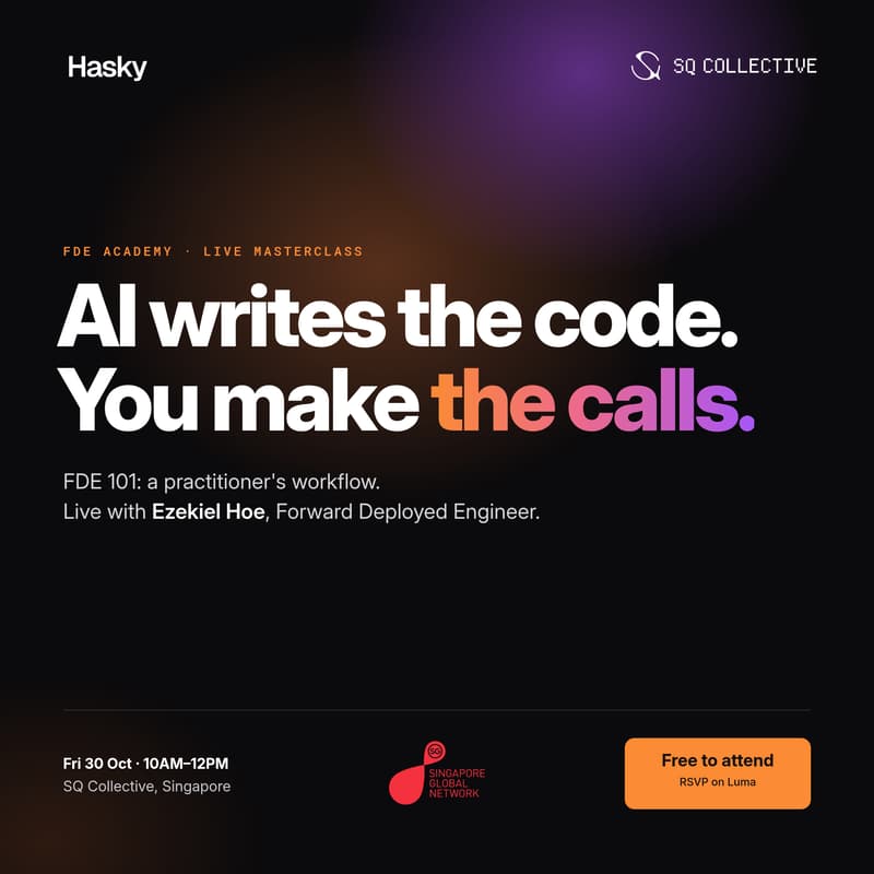 Cover Image for AI Writes the Code. You Make the Calls.