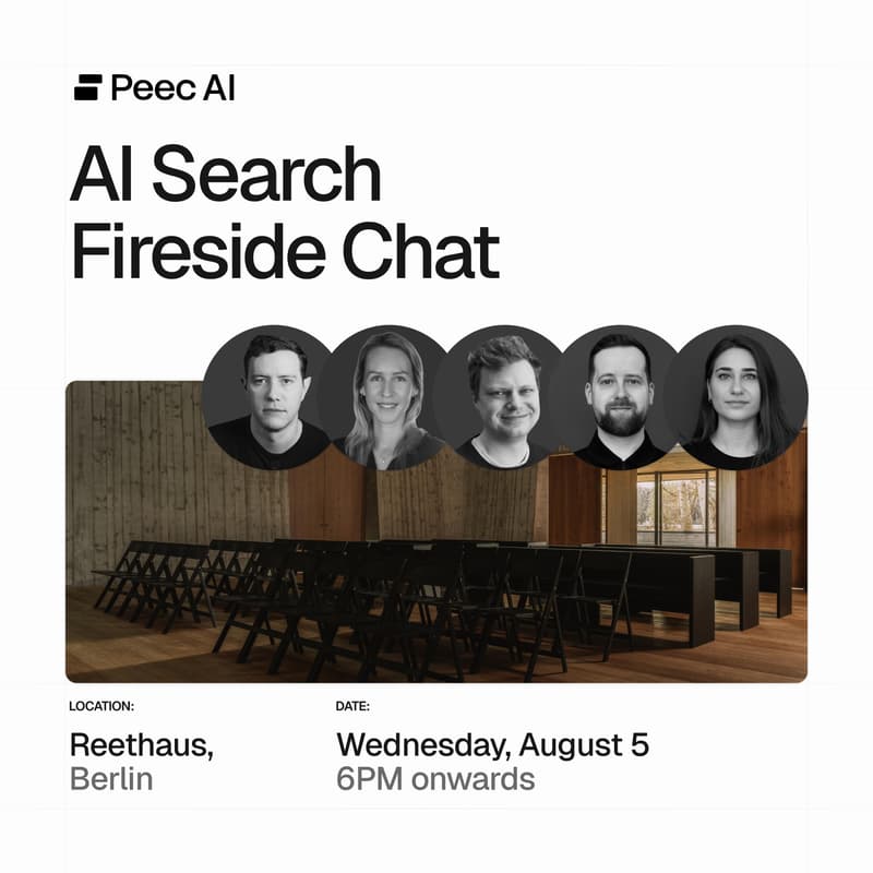 Cover Image for Peec AI - AI Search Fireside Chat