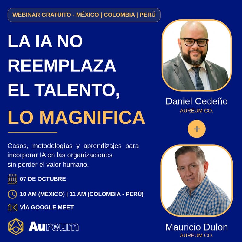 Cover Image for WEBINAR | La IA No Reemplaza El Talento, Lo Magnifica