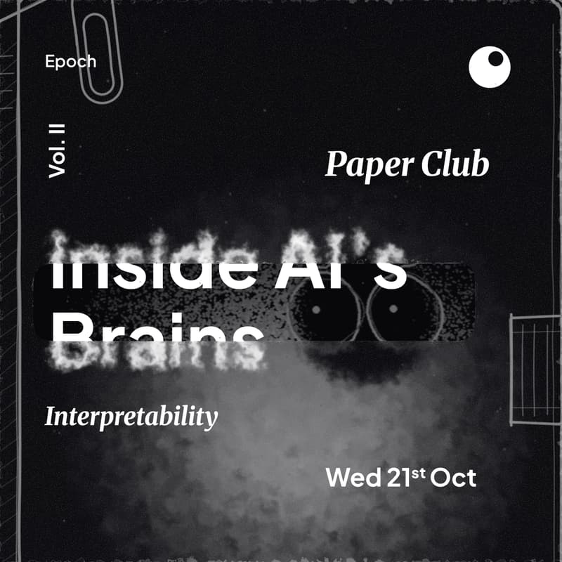 Cover Image for EPOCH Paper Club Vol. II - AI Interpretability