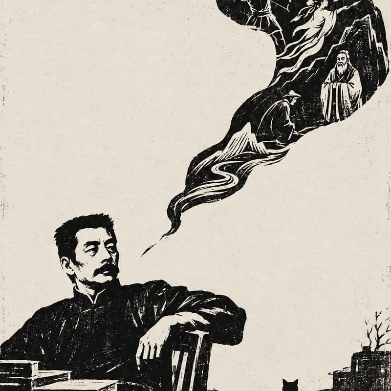Cover Image for 复杂人类成长计划×留白读书会 |《故事新编》共读