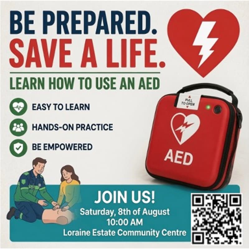 Cover Image for Learn to use an automated external defibrillator (AED)