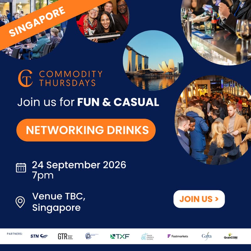Cover Image for CommodityThursdays Singapore - 24 September