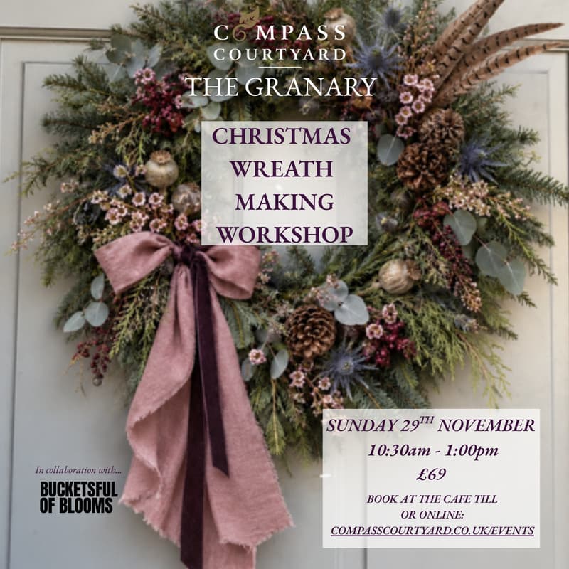 Cover Image for Christmas Wreath Making Workshop