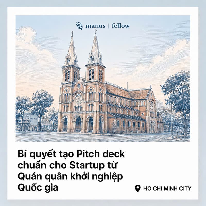 Cover Image for 🚀MISSION AI-POSSIBLE 003 : BÍ QUYẾT XÂY DỰNG PITCH DECK STARTUP CHUẨN TỪ QUÁN QUÂN KHỞI NGHIỆP QUỐC GIA X AI AGENT
