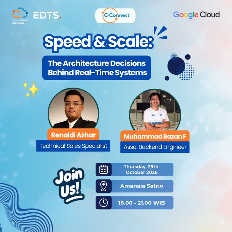 Cover Image for iC-Connect "Speed & Scale: The Architecture Decisions Behind Real-Time Systems"