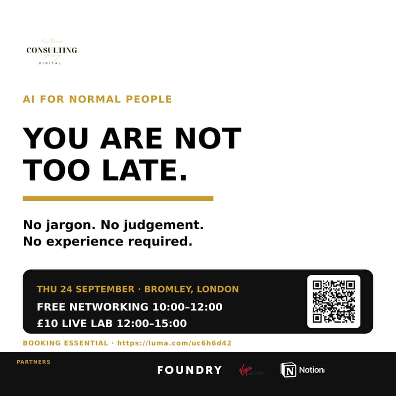 Cover Image for AI for Normal People: How to Get Started with AI — and Not Get Left Behind