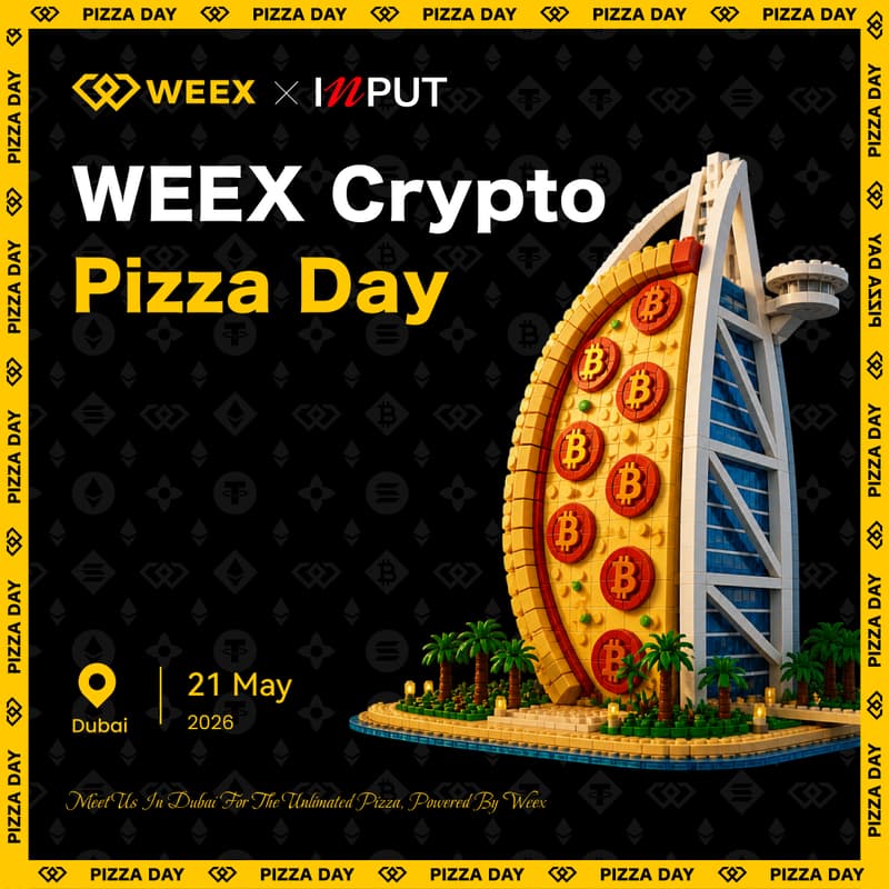 Cover Image for WEEX Crypto Pizza Day: A Slice of History