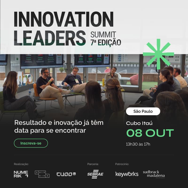 Cover Image for [SP] 7ª edição | Innovation Leaders Summit