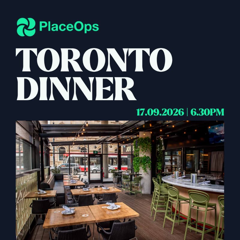 Cover Image for PlaceOps Toronto Dinner