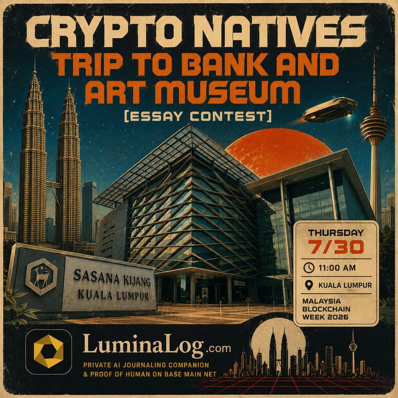 Cover Image for Crypto Natives Trip to Bank and Art Museum [Essay Contest] [MYBW]
