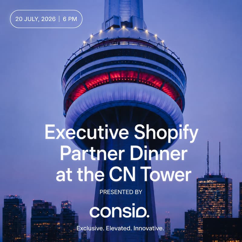 Cover Image for Executive Shopify Partner Dinner - CN Tower