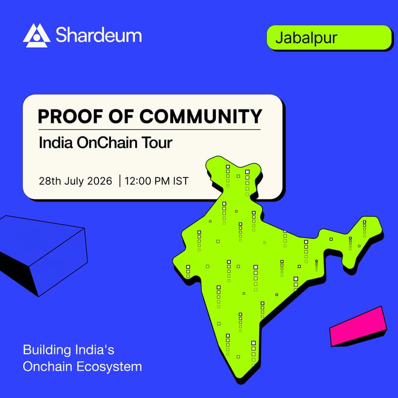 Cover Image for India OnChain Tour #36 - M.P Edition