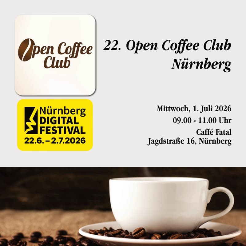 Cover Image for 22. Open Coffee Club Nürnberg
