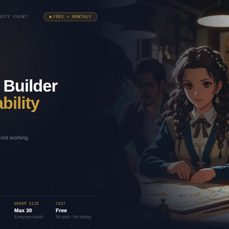 Cover Image for AI-Native Builder Accountability Session