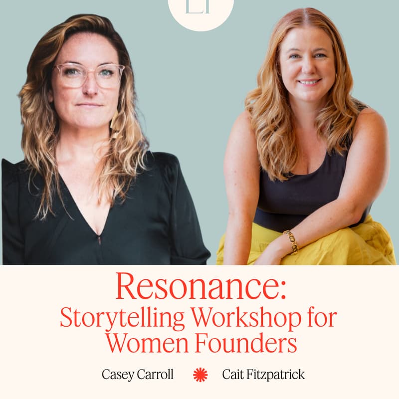 Cover Image for Resonance: A Storytelling Workshop for Women Founders