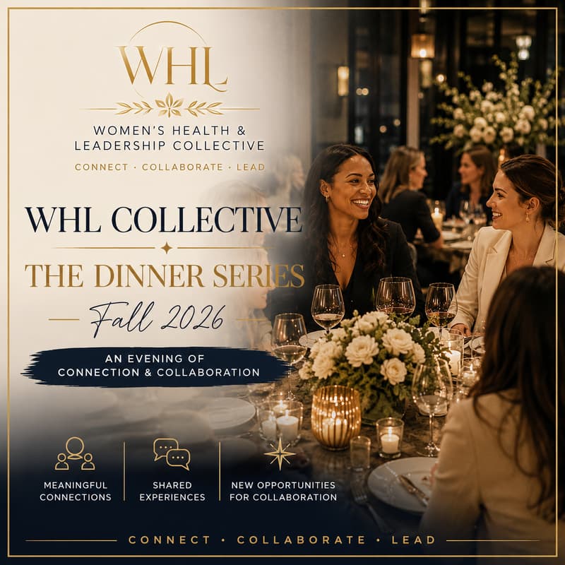 Cover Image for WHL COLLECTIVE | The Dinner Series — Fall 2026.