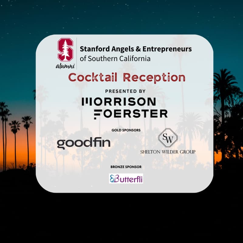 Cover Image for Stanford Angels & Entrepreneurs of SoCal Cocktail Party presented by Mofo