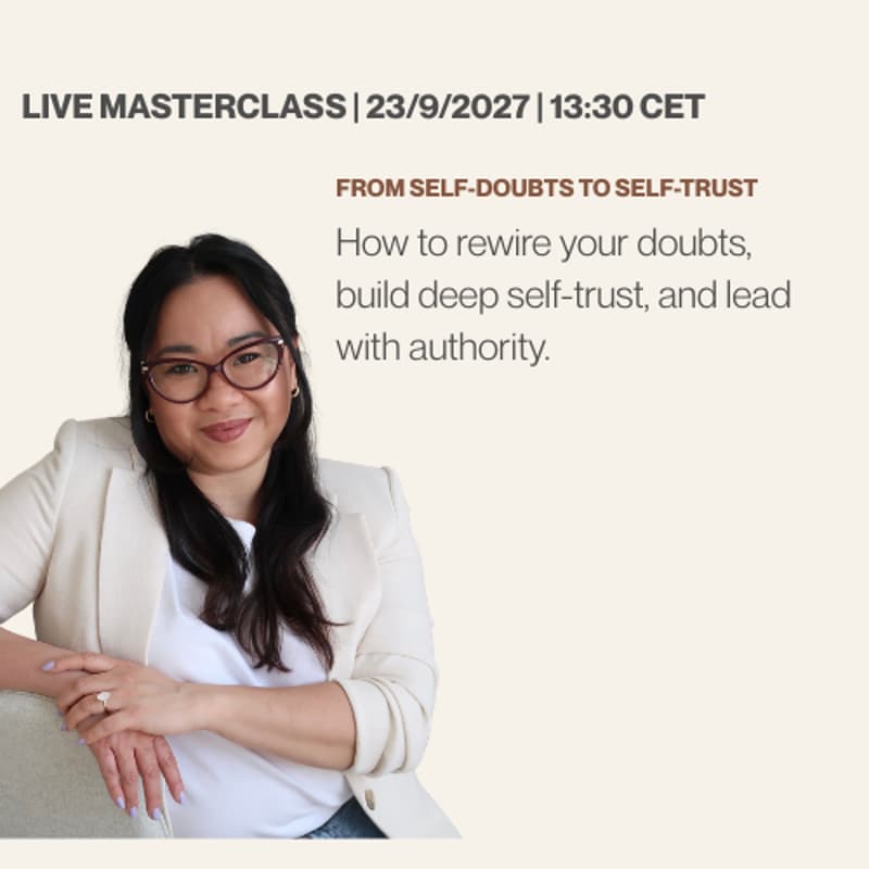 Cover Image for Live Masterclass | From Self-Doubt to Self-trust
