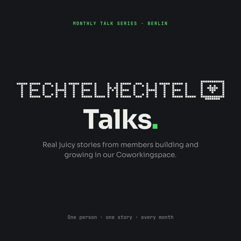 Cover Image for Techtelmechtel Talks #1 – Lukas Rieder: Freelance or GmbH? A Solo Tech Founder's Story.