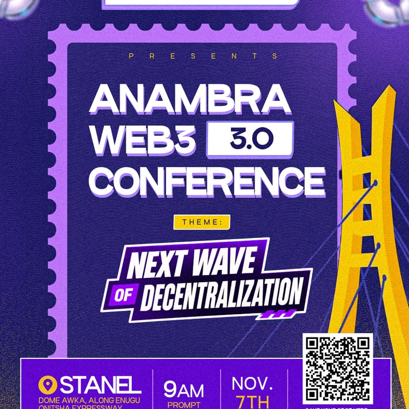 Cover Image for Anambra web3 Conference 3.0