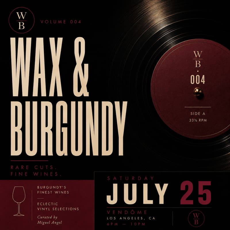 Cover Image for Wax & Burgundy
