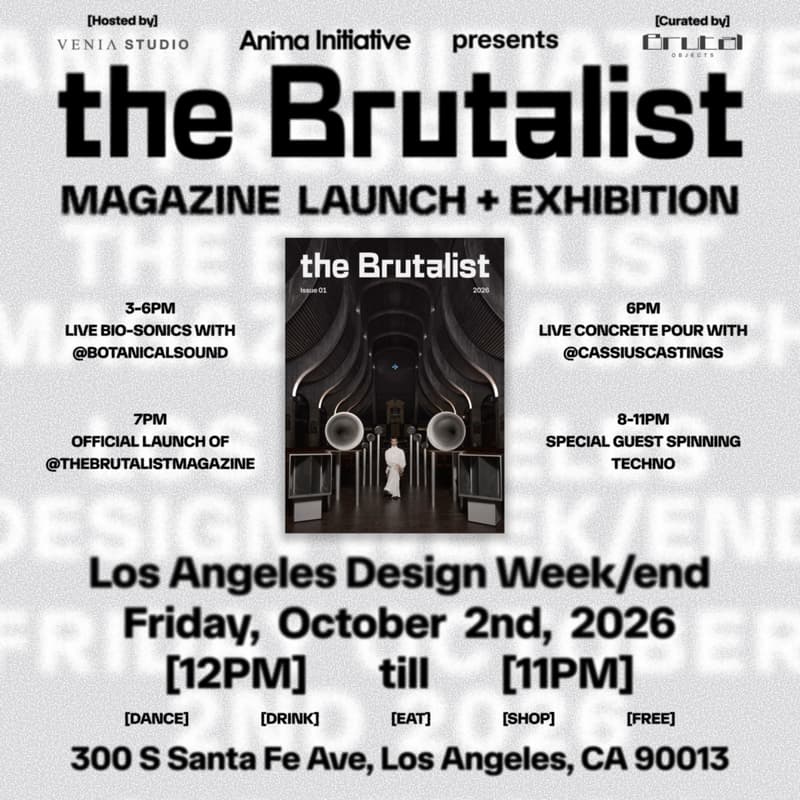 Cover Image for The Brutalist Magazine Launch + Exhibition