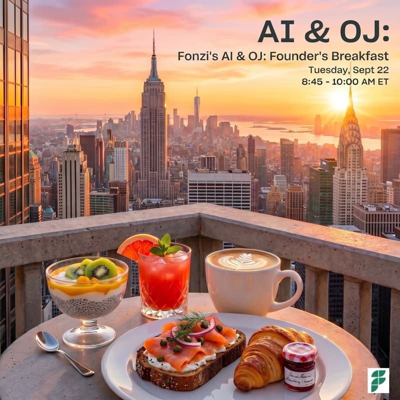 Cover Image for Fonzi's AI & OJ: Founder's Breakfast