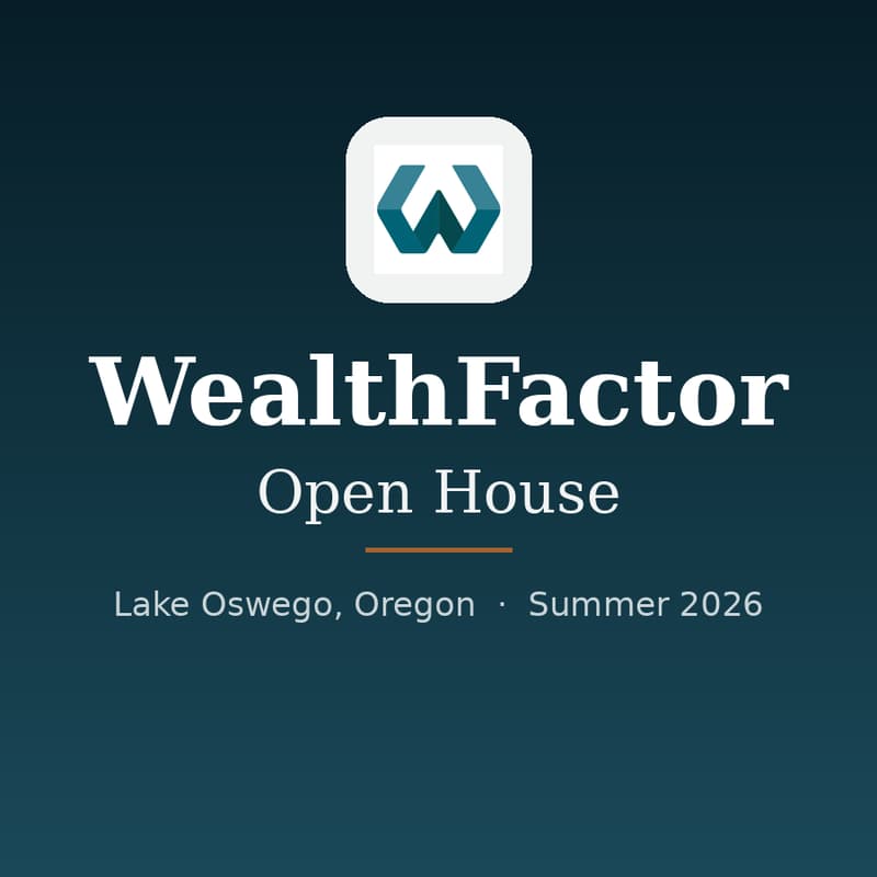 Cover Image for WealthFactor Open House