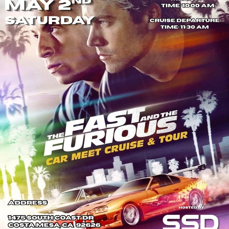 Cover Image for Fast & Furious Cruise & Tour