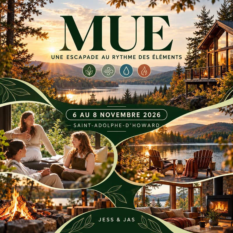 Cover Image for MUE — UNE ESCAPADE AU RYTHME DES ÉLÉMENTS