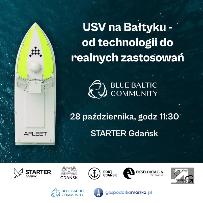 Cover Image for Blue Baltic Community: Potencjał wykorzystania USV