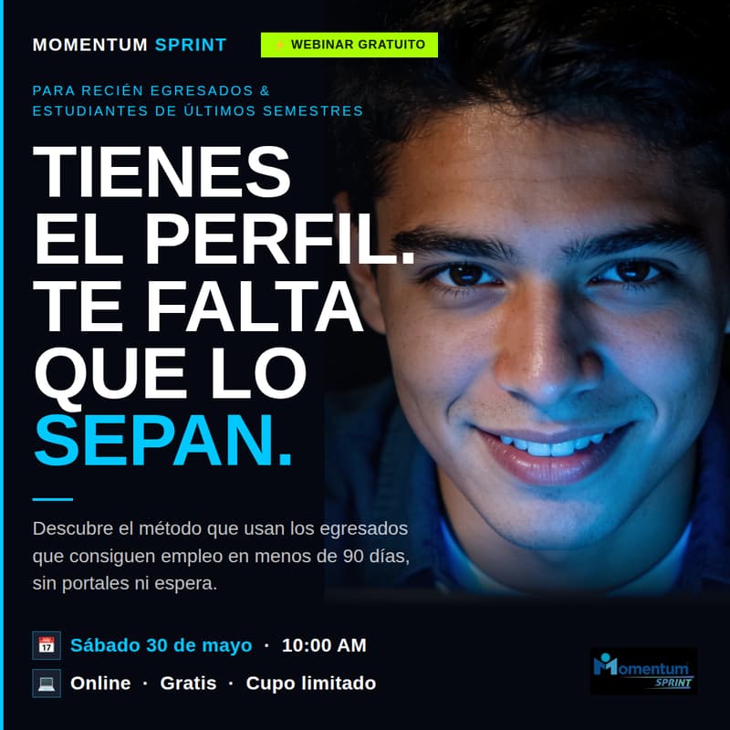 Cover Image for Tienes el perfil. Te falta que lo sepan.