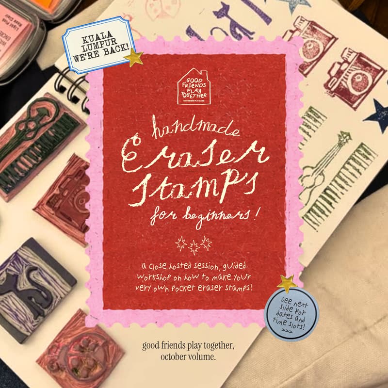 Cover Image for [Sat.] Eraser Stamps Carving!