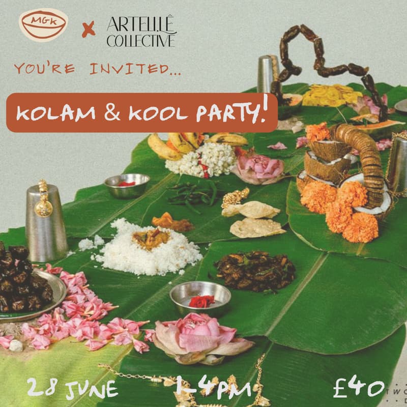 Cover Image for My Grandma's Kitchen x Artelile Collective: Kolam & Kool Party!
