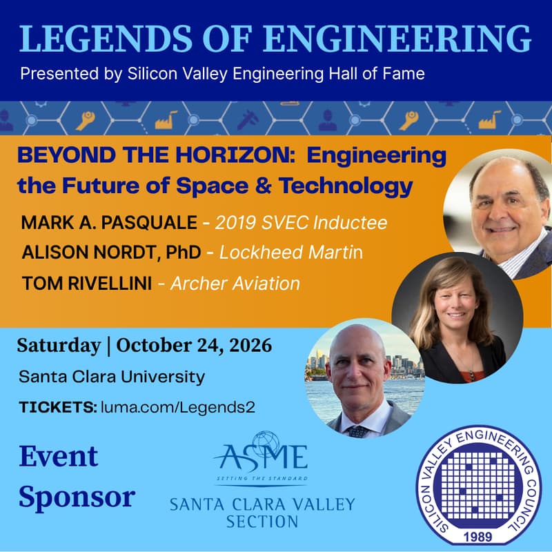 Cover Image for Legends of Engineering - BEYOND THE HORIZON: Engineering the Future of Space & Technology