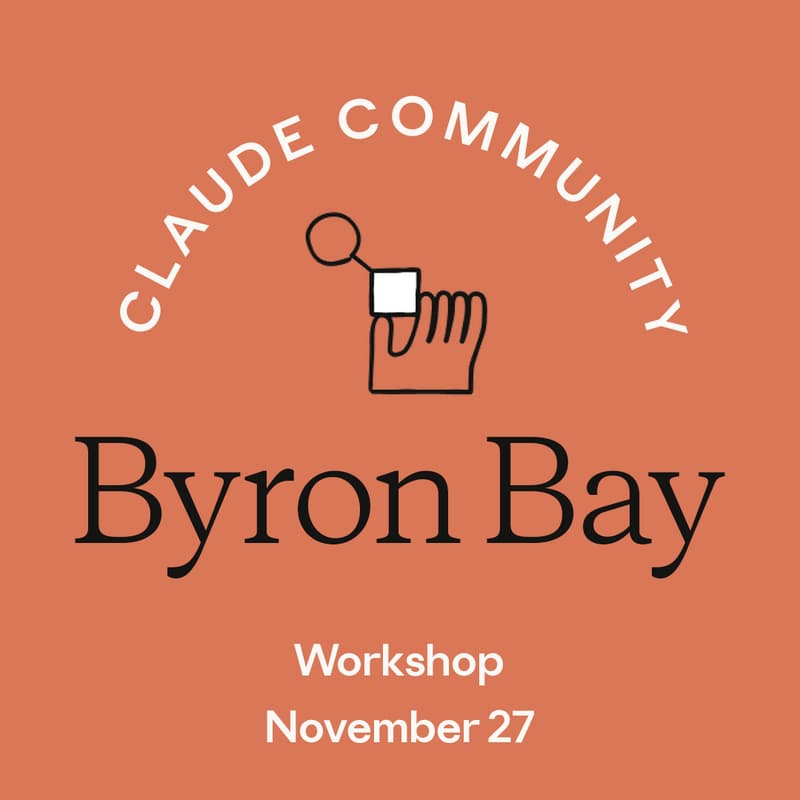 Cover Image for Byron Bay | Claude Workshop