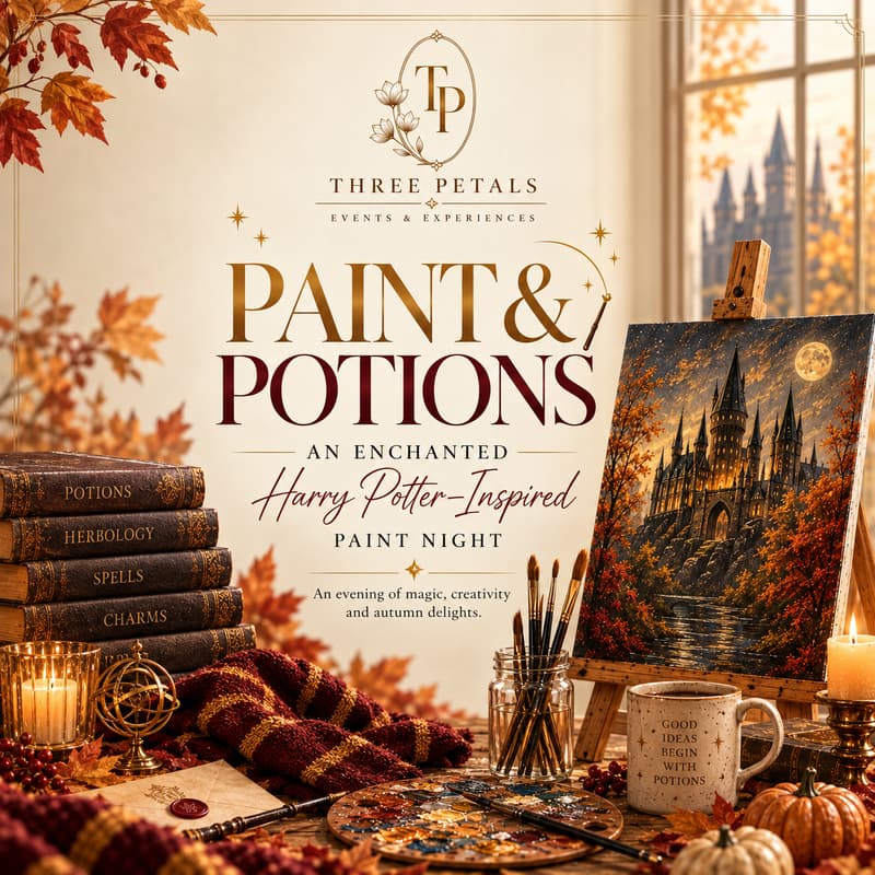 Cover Image for PAINT & POTIONS An Enchanted Paint Night