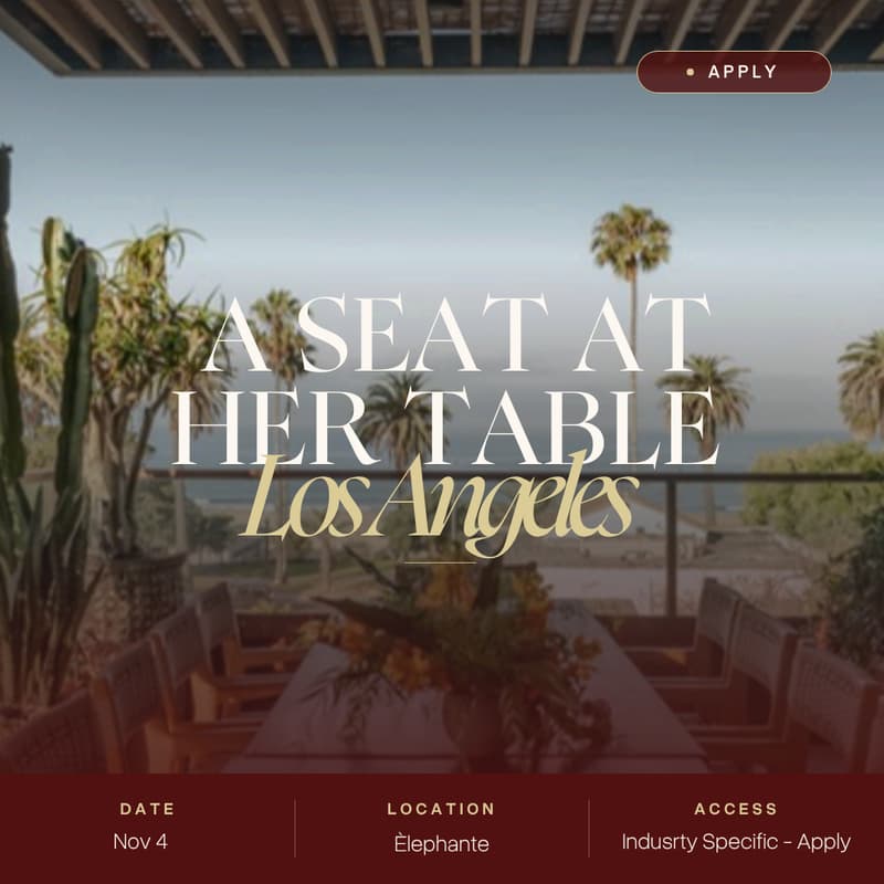 Cover Image for A Seat at HER Table: Los Angeles