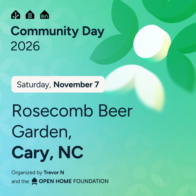 Cover Image for Research Triangle Meetup - Open Home Foundation Community Day 2026