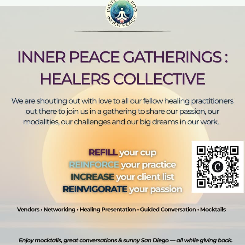 Cover Image for INNER PEACE GATHERINGS - HEALERS COLLECTIVE LIVE