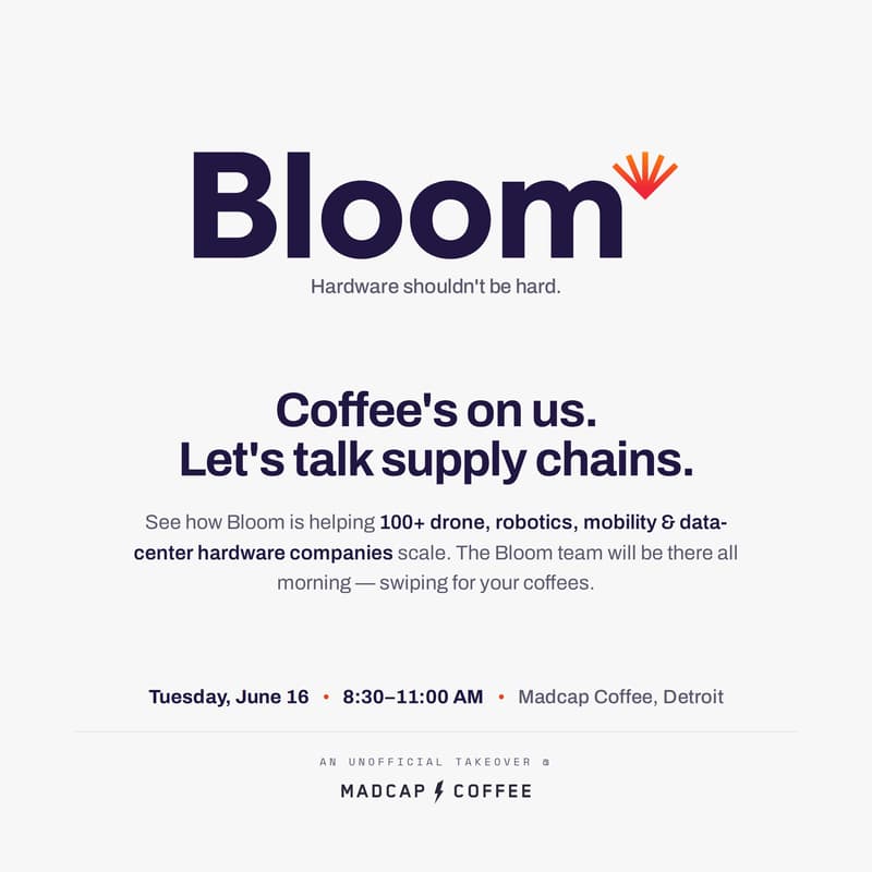Cover Image for Bloom (Unofficial) Madcap Coffee Takeover