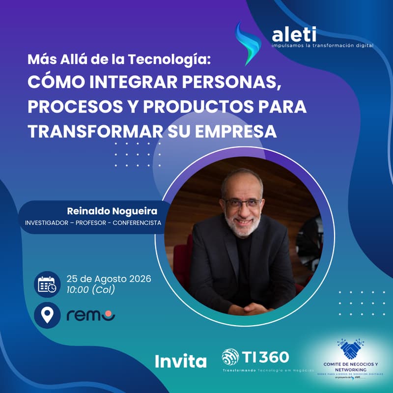Cover Image for Más Allá de la Tecnologia: Cómo intergrar personas, procesos y productos para transformar su empresa