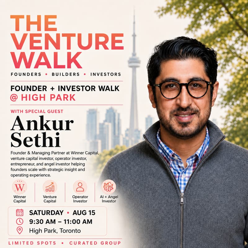 Cover Image for The Venture Walk with Ankur Sethi