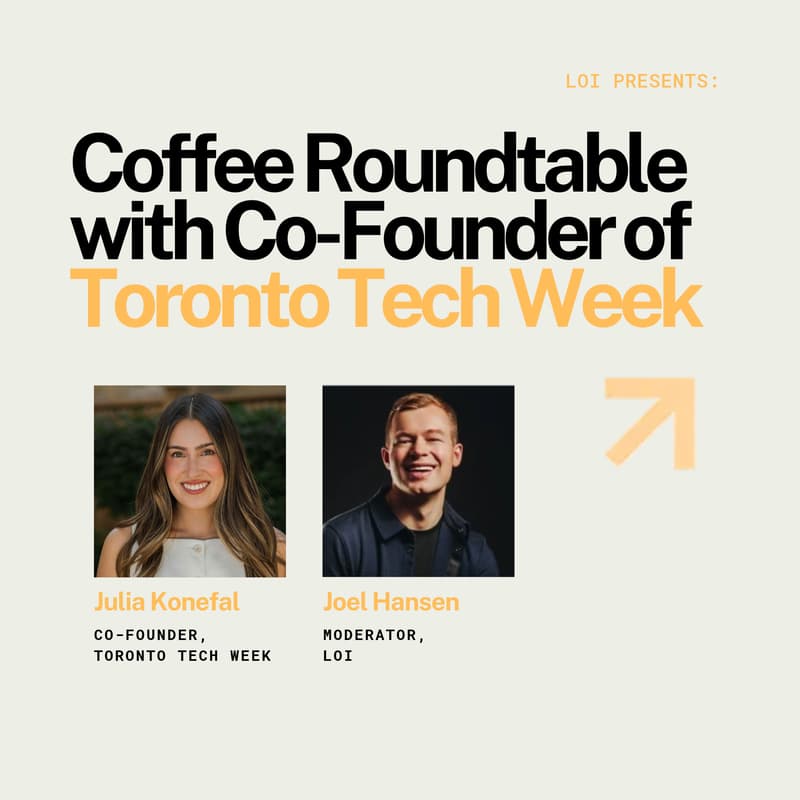 Cover Image for AMA: Co-Founder of Toronto Tech Week
