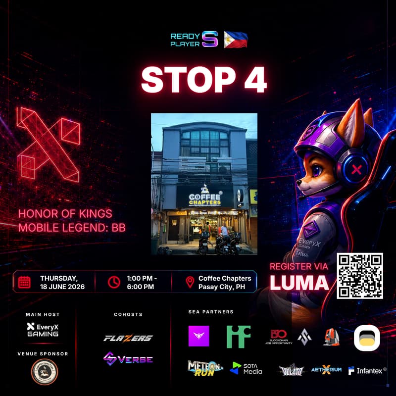 Cover Image for Ready Player S โ One Game Or Thousands Of Them? Station 4, Manila PH