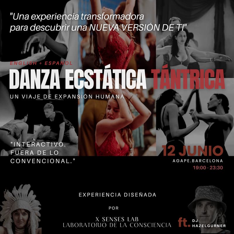 Cover Image for DANZA ECSTÁTICA SENSUAL - más que una danza. (English + Español)